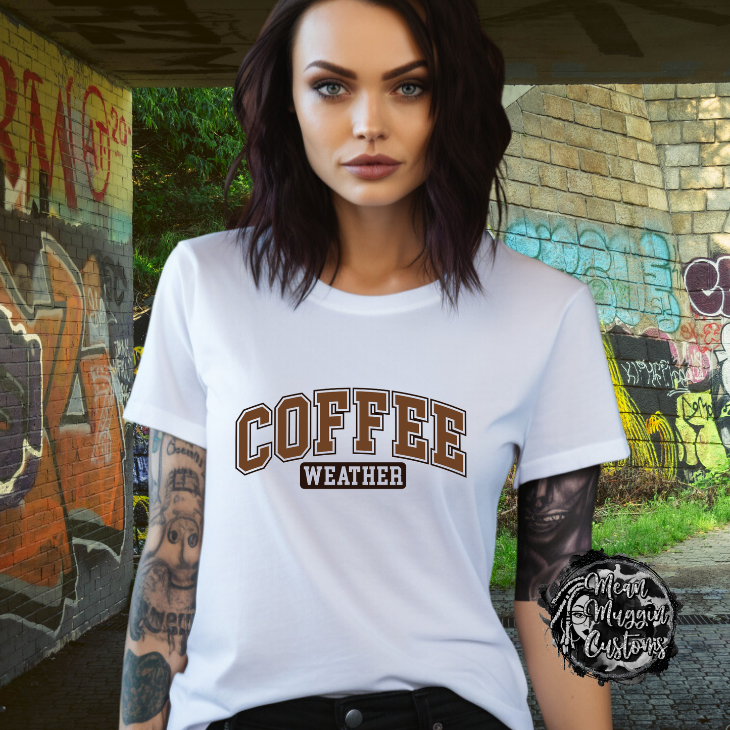 Custom Coffee Time Graphic Tee Grunge Gothic Emo Kid Men Women Unisex T Shirt Anxiety Mental Healthy