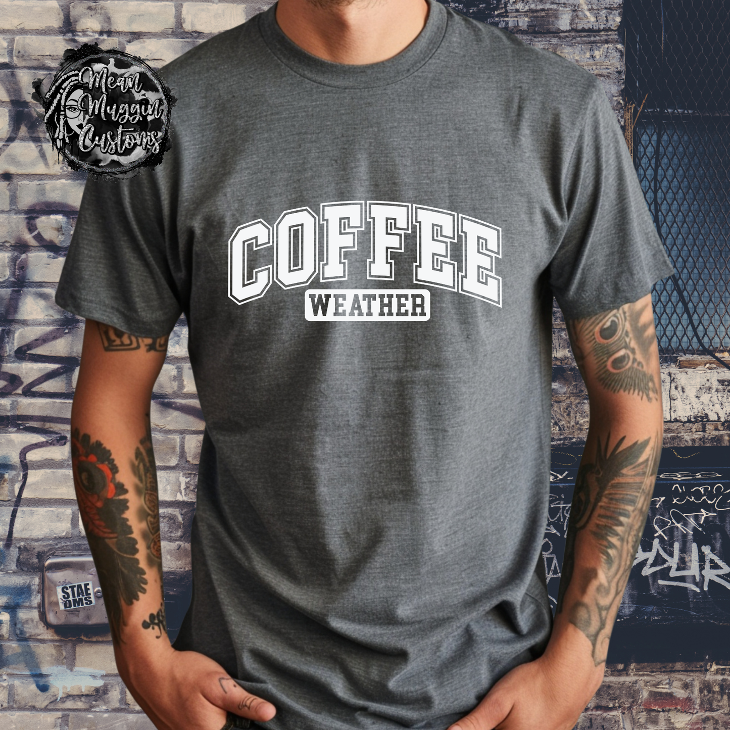 Custom Coffee Time Graphic Tee Grunge Gothic Emo Kid Men Women Unisex T Shirt Anxiety Mental Healthy