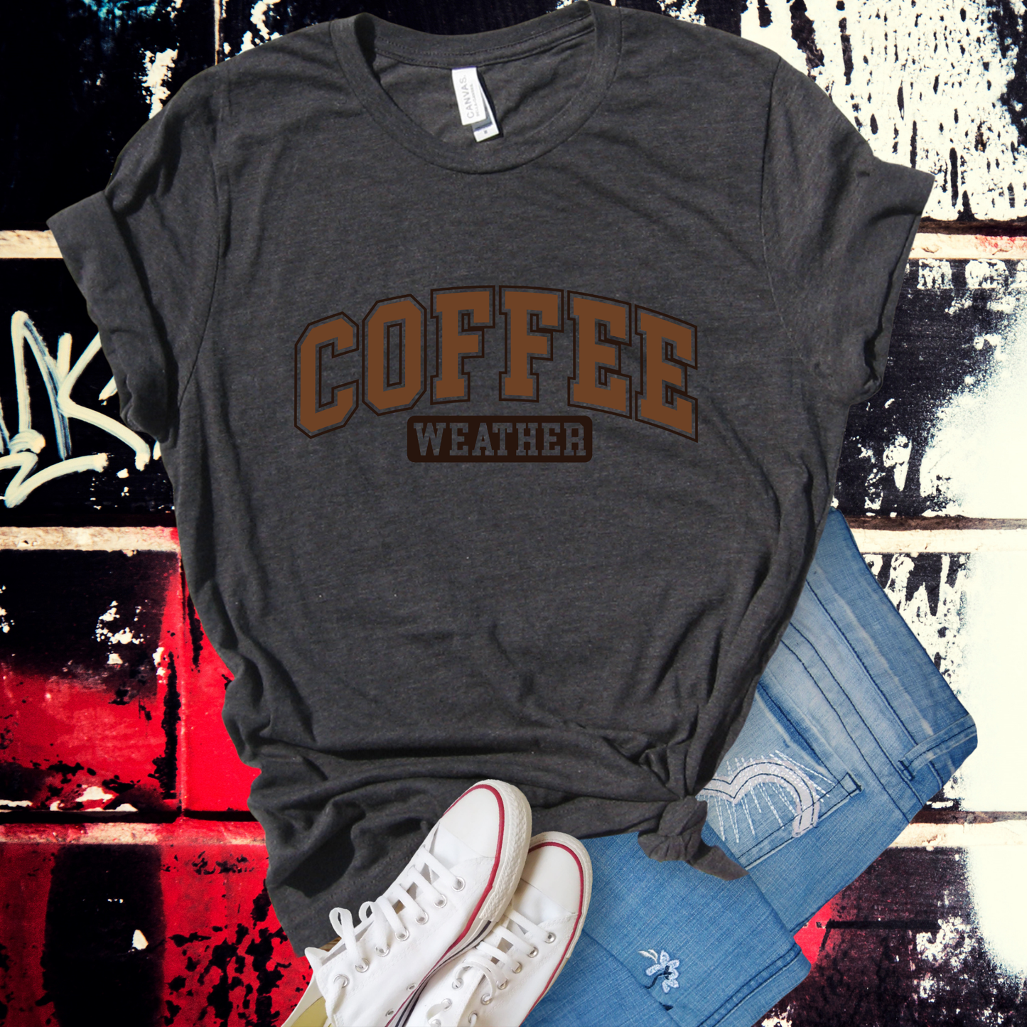 Custom Coffee Time Graphic Tee Grunge Gothic Emo Kid Men Women Unisex T Shirt Anxiety Mental Healthy