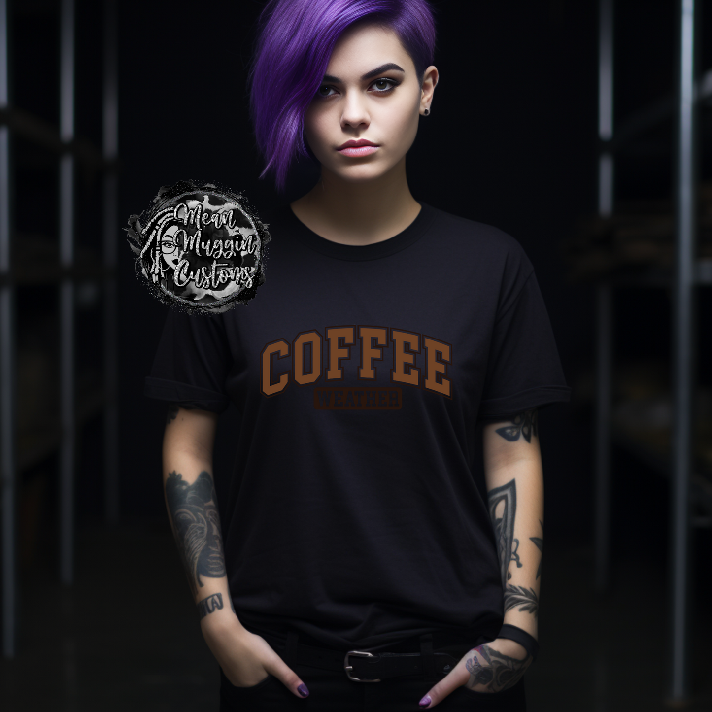 Custom Coffee Time Graphic Tee Grunge Gothic Emo Kid Men Women Unisex T Shirt Anxiety Mental Healthy