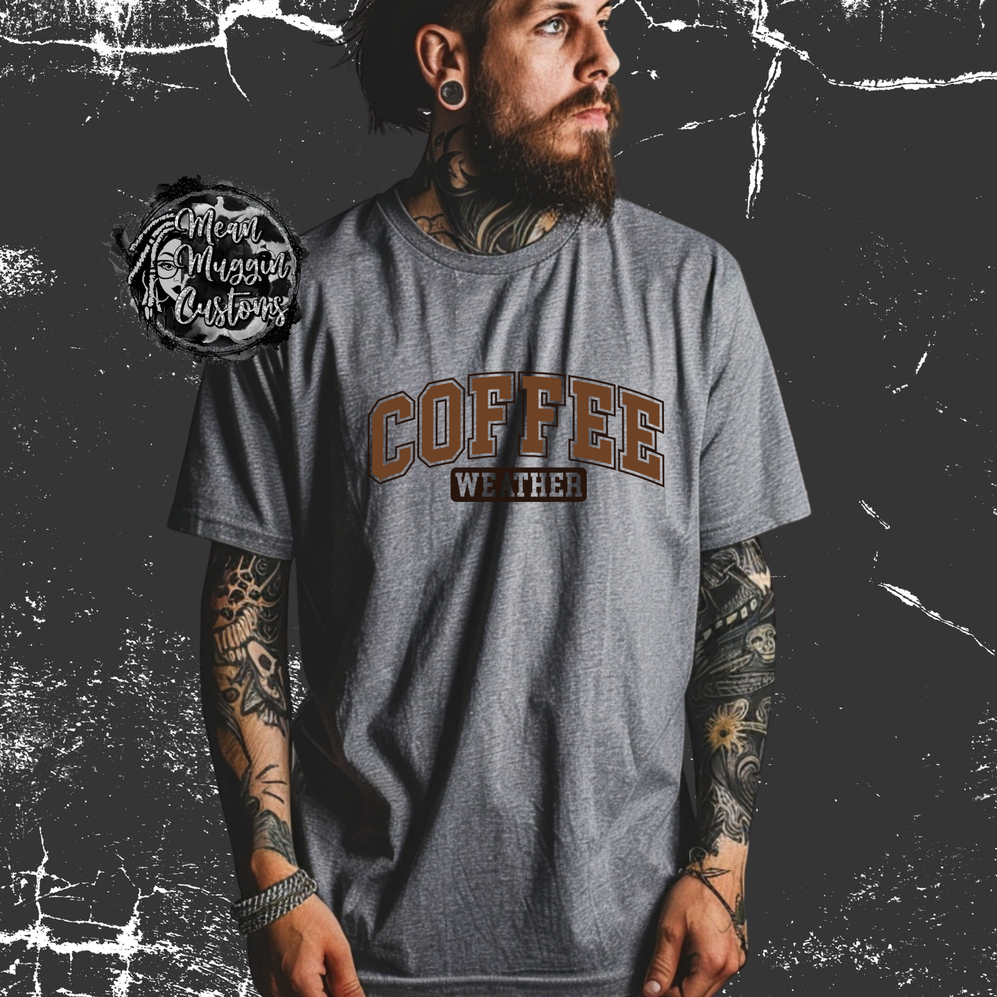 Custom Coffee Time Graphic Tee Grunge Gothic Emo Kid Men Women Unisex T Shirt Anxiety Mental Healthy