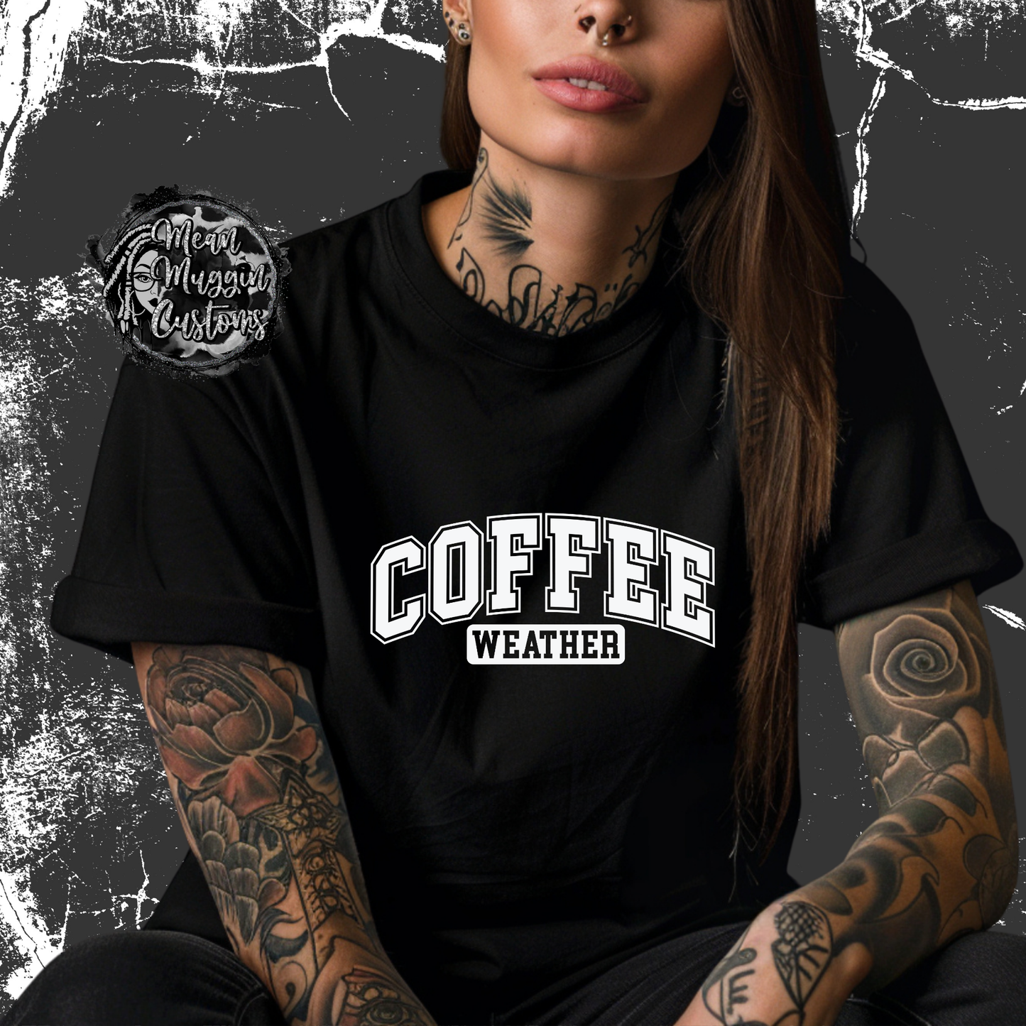 Custom Coffee Time Graphic Tee Grunge Gothic Emo Kid Men Women Unisex T Shirt Anxiety Mental Healthy