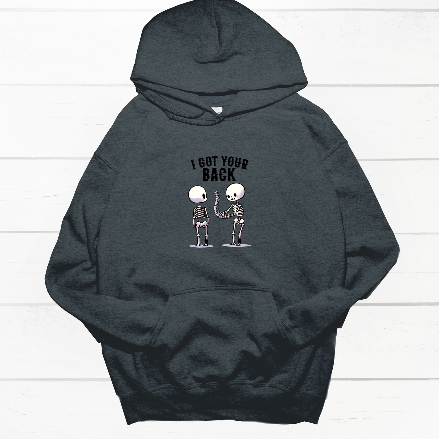 I Got Your Back Skeleton Friends grunge Hoodie