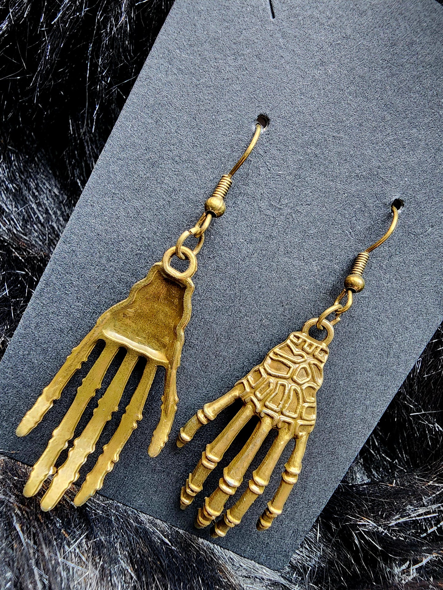 Skeleton Hand Emo Oddities Necklace