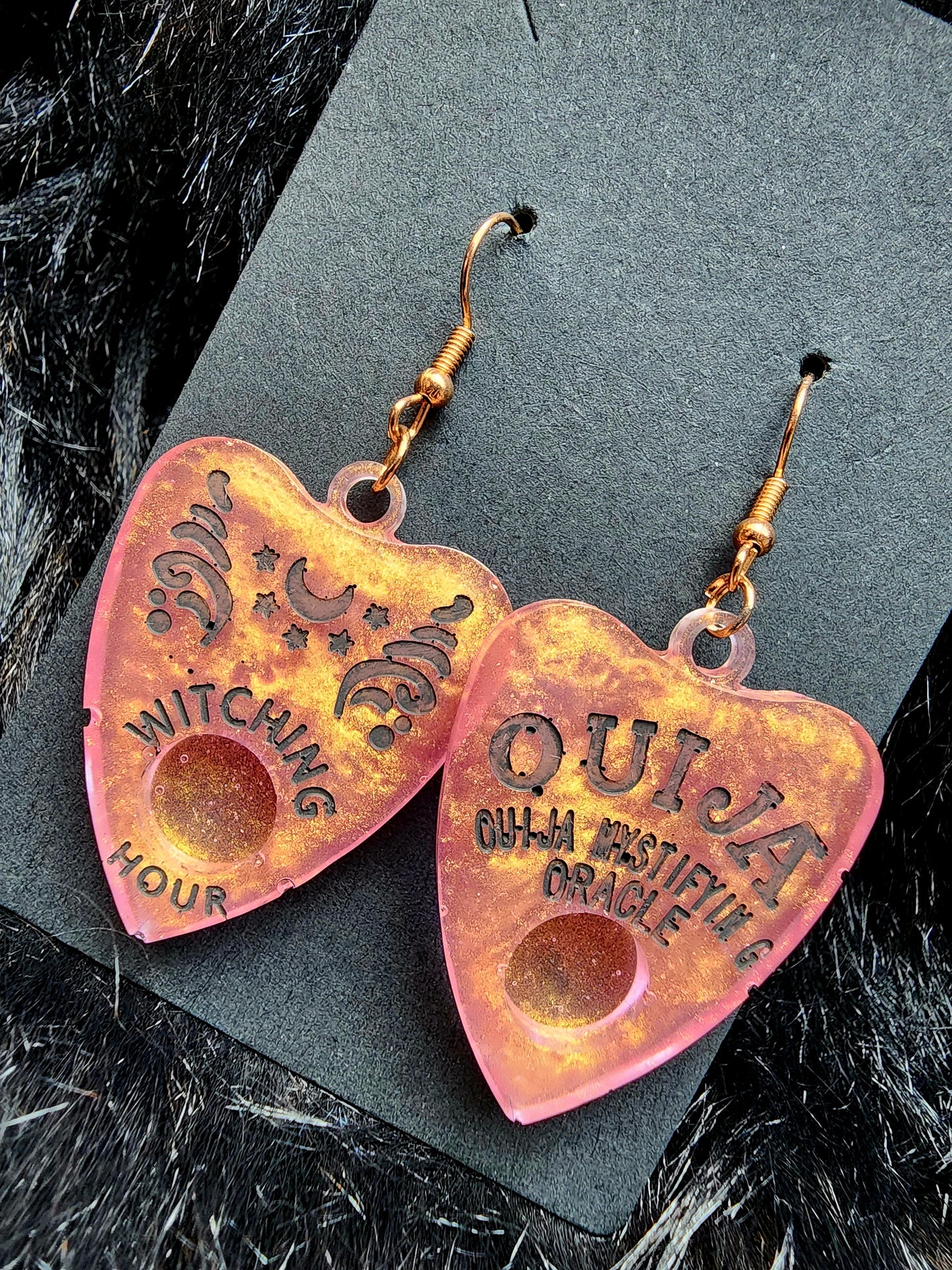 Ouija Board Planchette Earrings