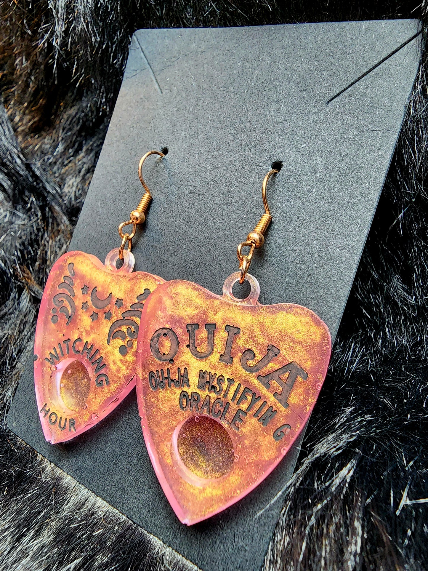 Ouija Board Planchette Earrings