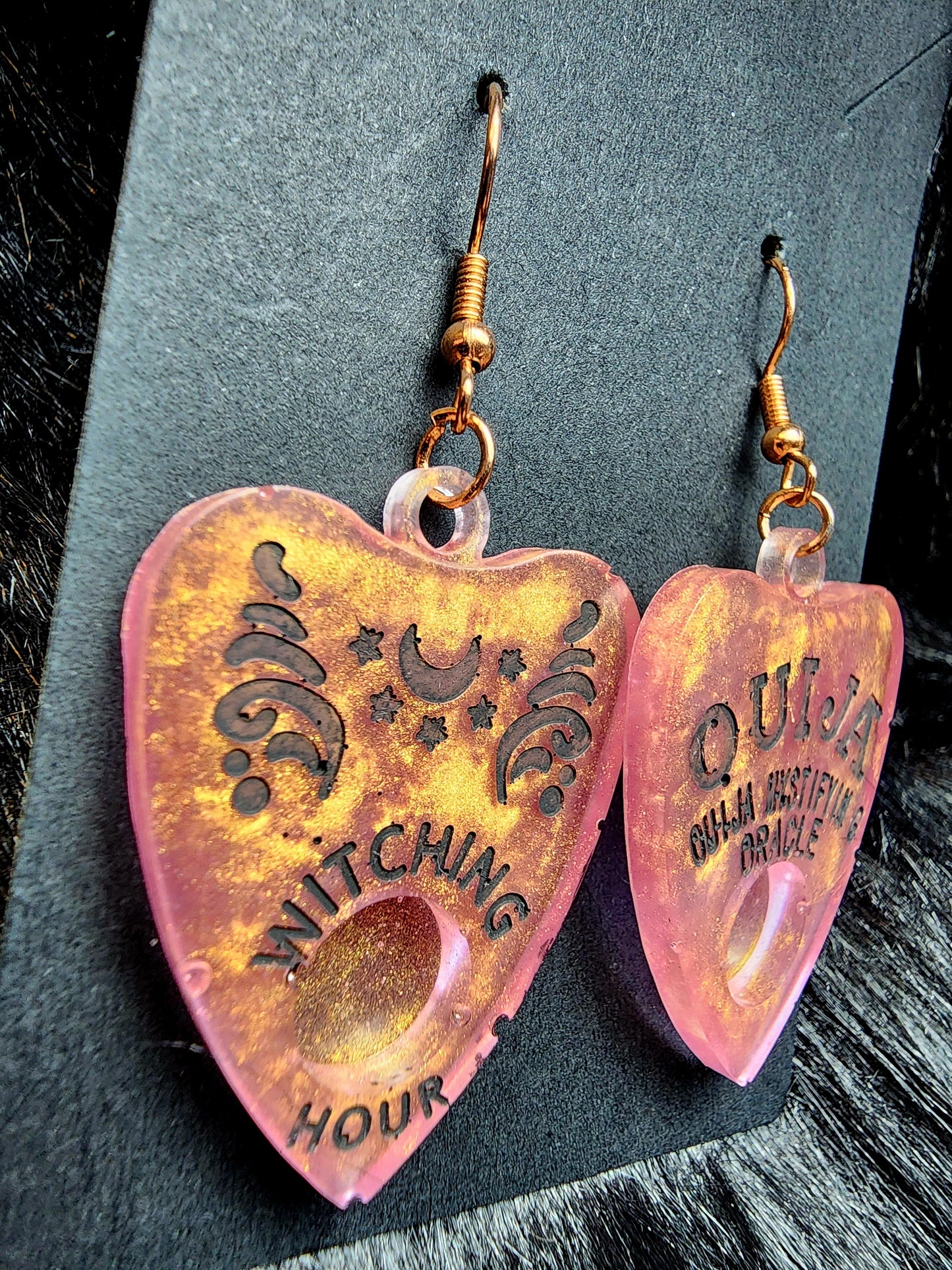 Ouija Board Planchette Earrings