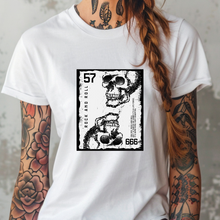 Load image into Gallery viewer, Custom Baddies Rock N Roll Emo Graphic Tee Grunge Gothic Emo Kid Men Women Unisex T Shirt
