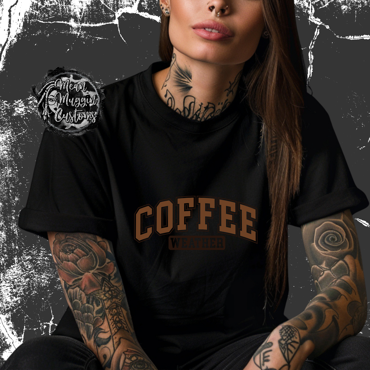 Custom Coffee Time Graphic Tee Grunge Gothic Emo Kid Men Women Unisex T Shirt Anxiety Mental Healthy