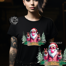 Load image into Gallery viewer, Custom Christmas Santa Ask Your Mom if I&#39;m Real Graphic Tee Grunge Gothic Emo Kid Men Women Unisex T Shirt
