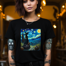 Load image into Gallery viewer, Custom Celestial Von Witch Graphic Tee Grunge Gothic Emo Kid Men Women Unisex T Shirt
