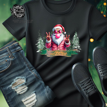 Load image into Gallery viewer, Custom Christmas Santa Ask Your Mom if I&#39;m Real Graphic Tee Grunge Gothic Emo Kid Men Women Unisex T Shirt
