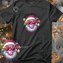 Load image into Gallery viewer, Custom Santa Balls Deep in Christmas Graphic Tee Grunge Gothic Emo Kid Men Women Unisex T Shirt
