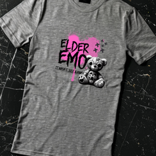 Load image into Gallery viewer, Custom Elder Emo with Teddy Graphic Tee Grunge Gothic Emo Kid T Shirt
