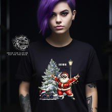 Load image into Gallery viewer, Custom Christmas Santa I Do It For the Hoes Graphic Tee Grunge Gothic Emo Kid Men Women Unisex T Shirt
