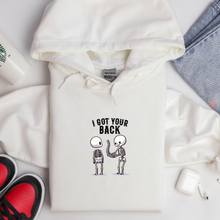 Load image into Gallery viewer, Custom Graphic I Got Your Back Skeleton Friends Tee Hoodie Grunge Gothic Emo Kid T Shirt Sweater Pull Over Sweatshirt
