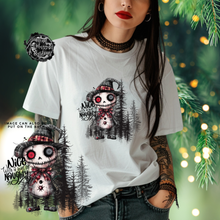 Load image into Gallery viewer, Custom Naughty but Nice Graphic Tee Grunge Gothic Emo Kid Men Women Unisex T Shirt
