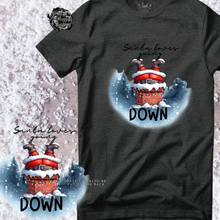 Load image into Gallery viewer, Custom Santa Loves Going Down Graphic Tee Grunge Gothic Emo Kid Men Women Unisex T Shirt
