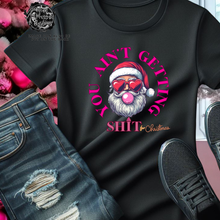 Load image into Gallery viewer, Custom Santa You Ain&#39;t Getting Shit Graphic Tee Grunge Gothic Emo Kid Men Women Unisex T Shirt
